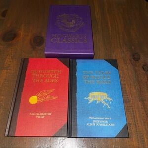 The Hogwarts Classics Box Set By J. K. Rowling (Harry Potter) (Hardcover Boxset)